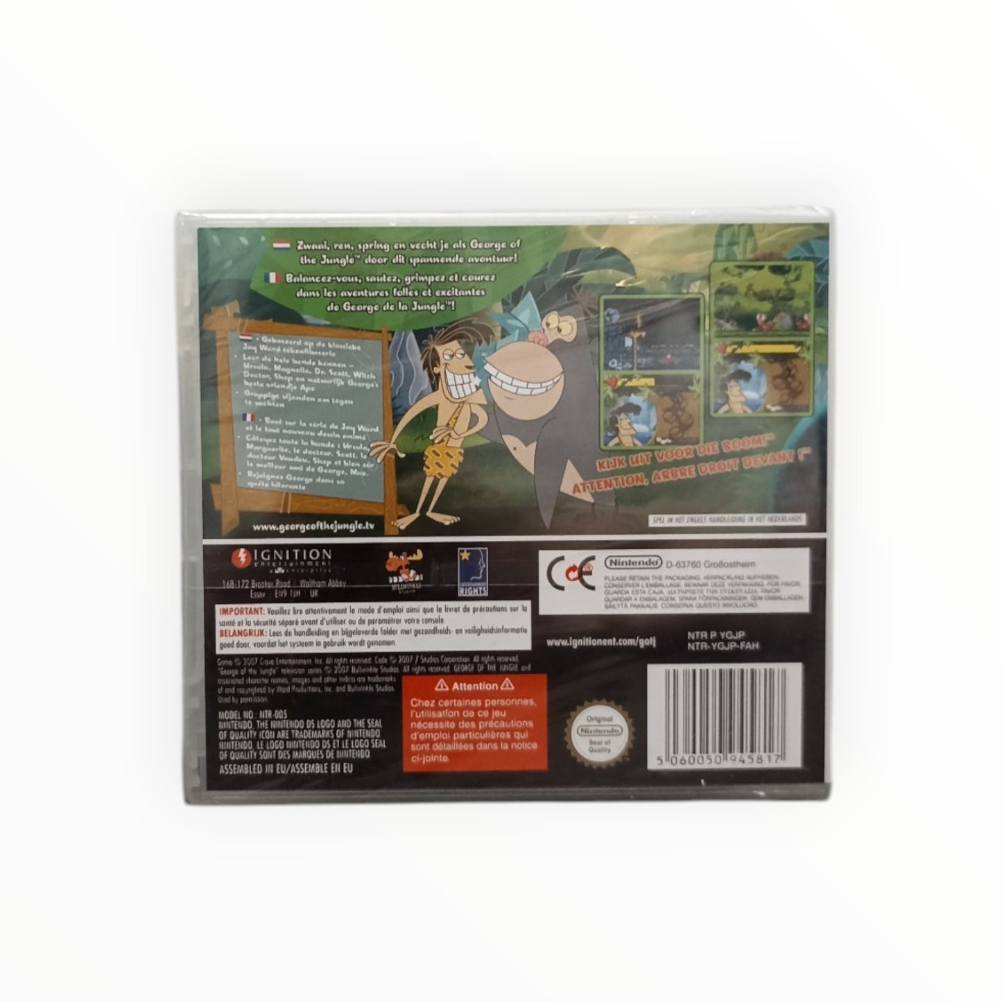 George Of The Jungle Nintendo DS Neuf Sous Blister (FR)