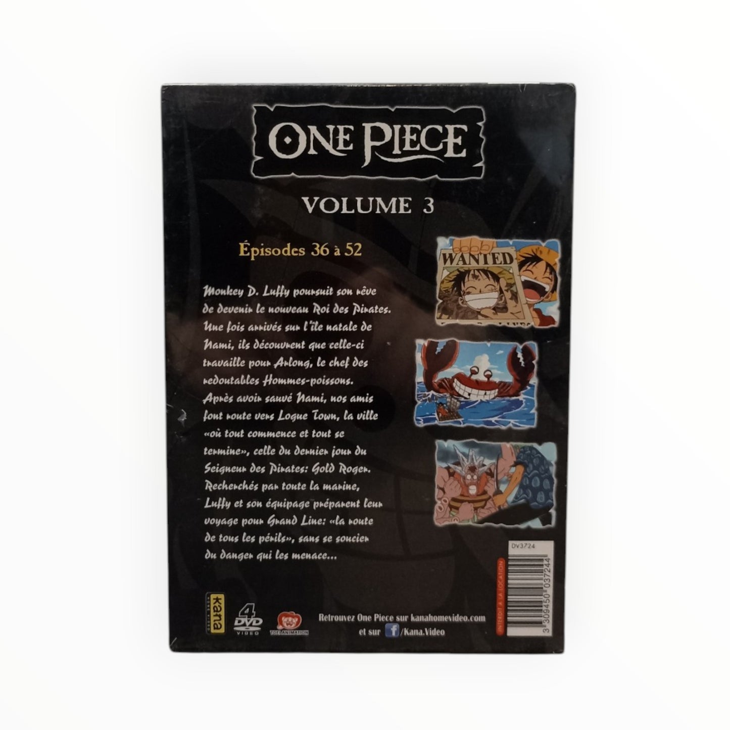 One Piece 3 DVD Collector Neuf Français