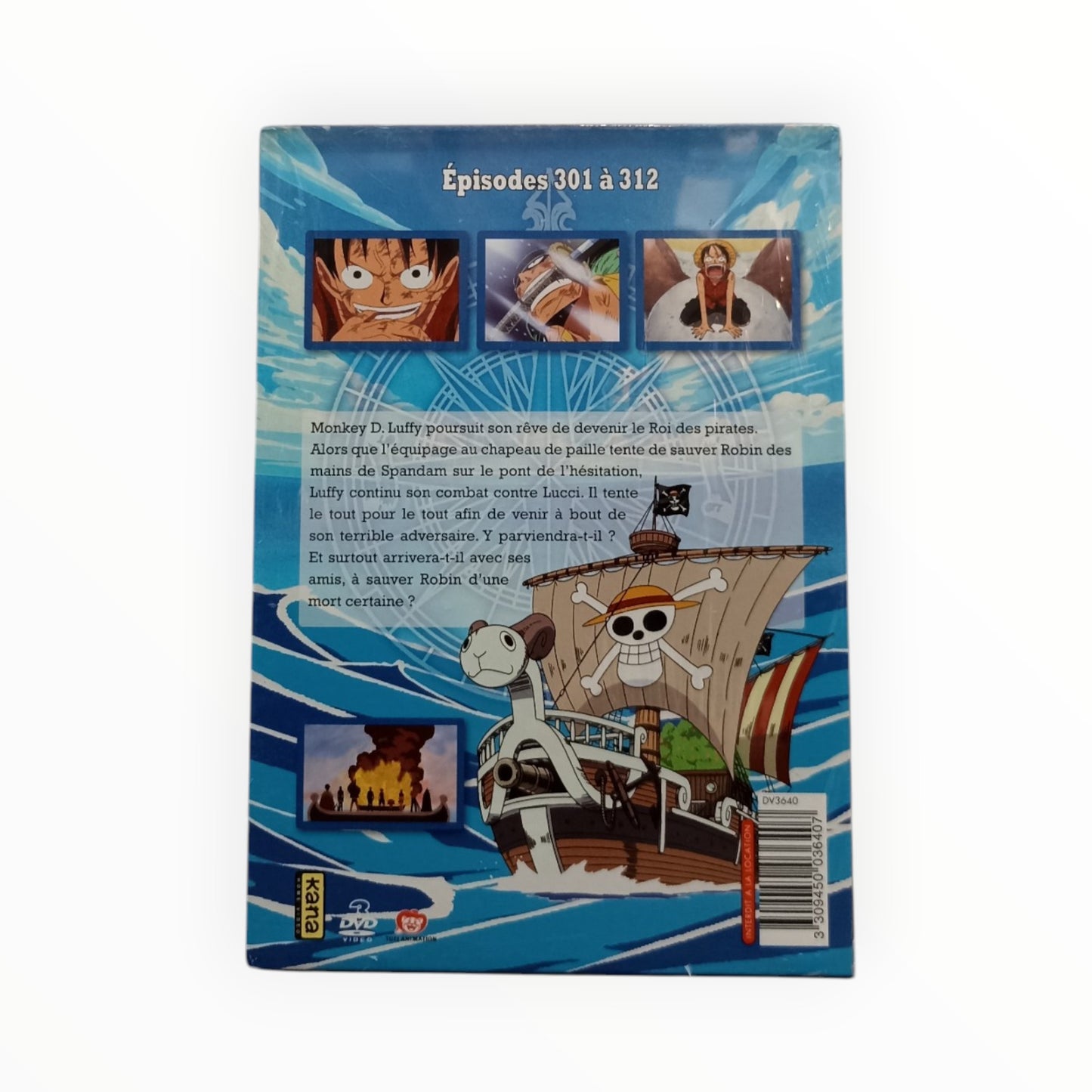 One Piece Water Seven Volume 7 DVD Collector Neuf Français