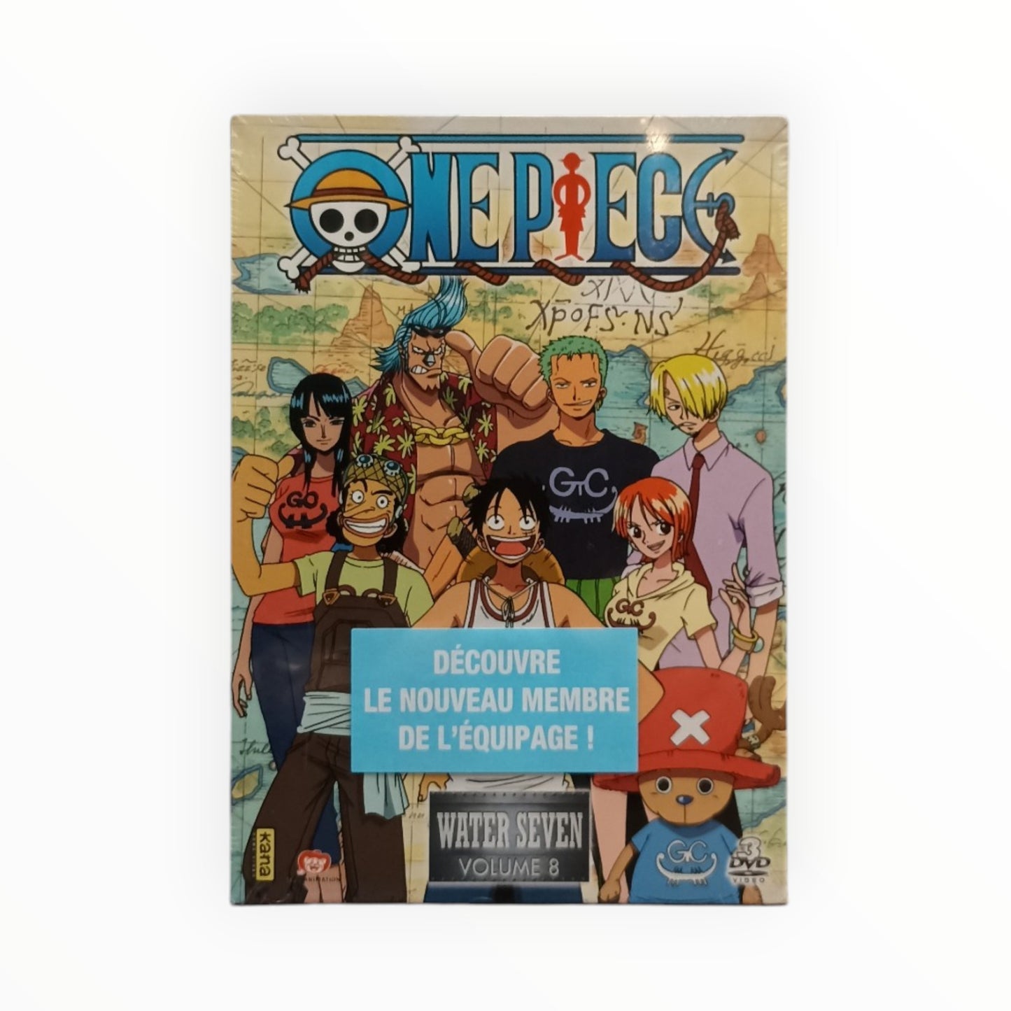 One Piece Water Seven Volume 8 DVD Collector Neuf Français