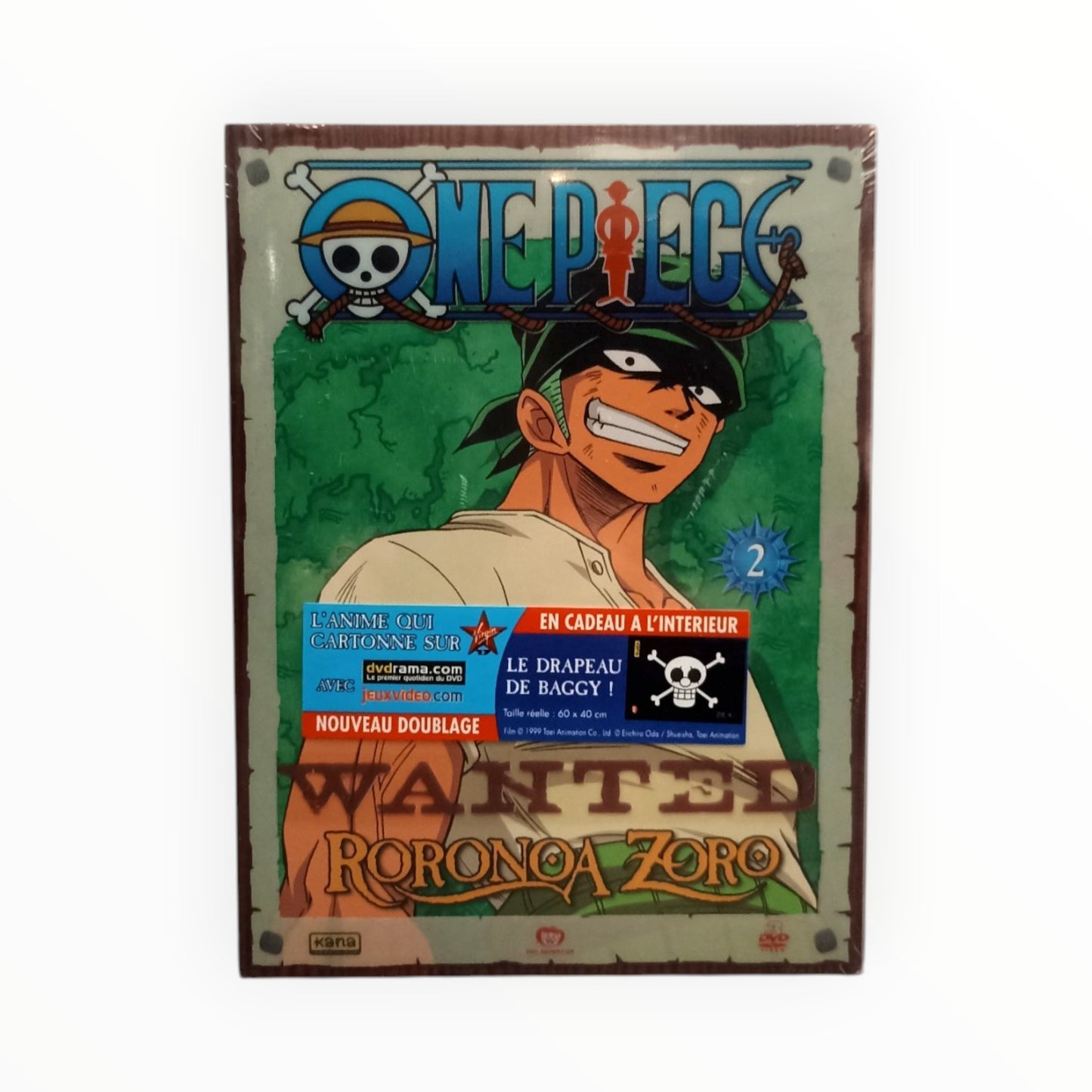 One Piece Wanted Volume 2.: Roronoa Zoro DVD Collector Neuf Français
