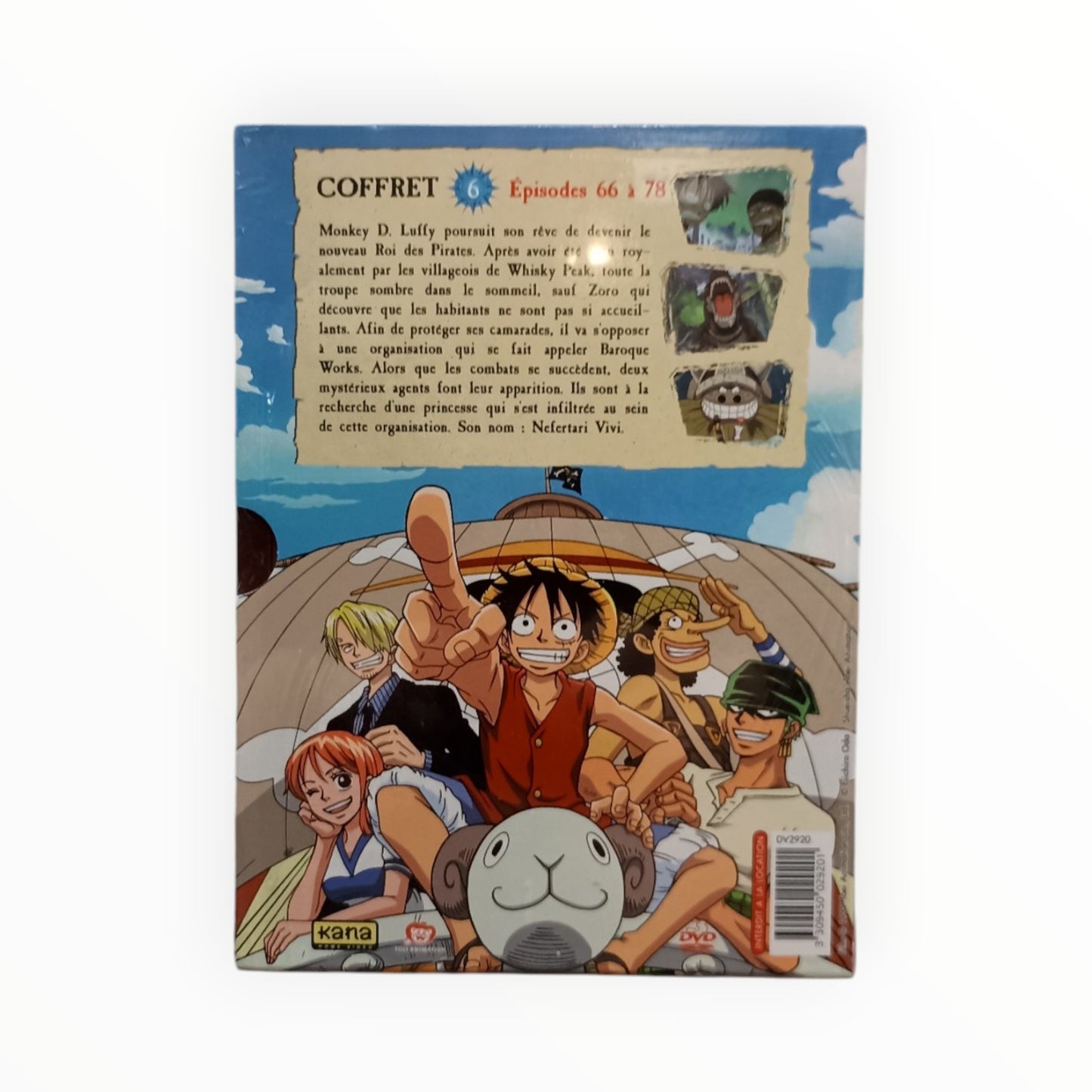 One Piece Wanted Volume 6 :  Luffy's Pirates  DVD Collector Neuf Français