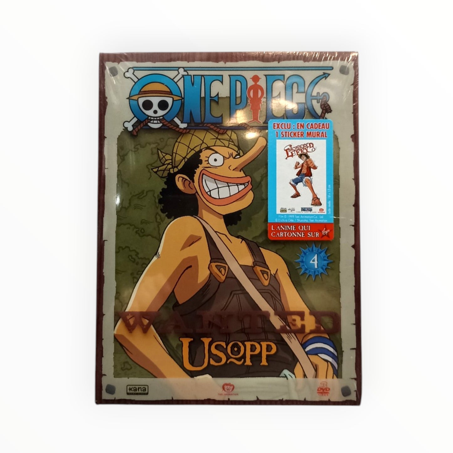 One Piece Wanted Usopp Volume 4 DVD Collector Neuf Français
