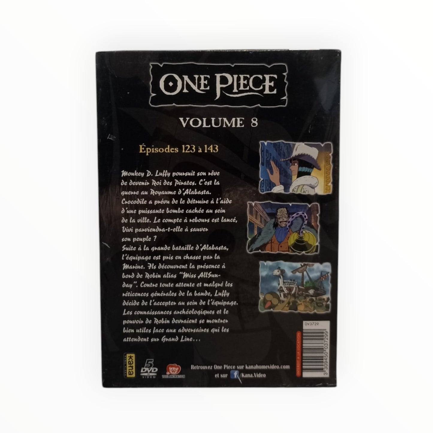 One Piece  Volume 8 DVD Collector Neuf Français