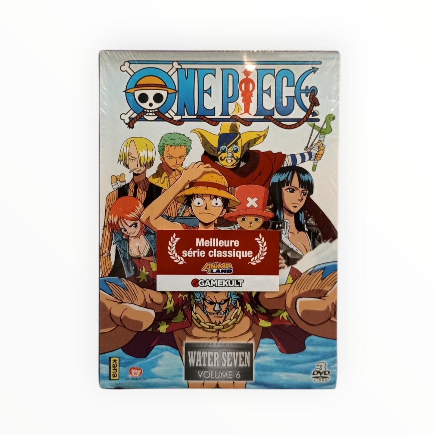 One Piece Water Seven Volume 6 DVD Collector Neuf Français