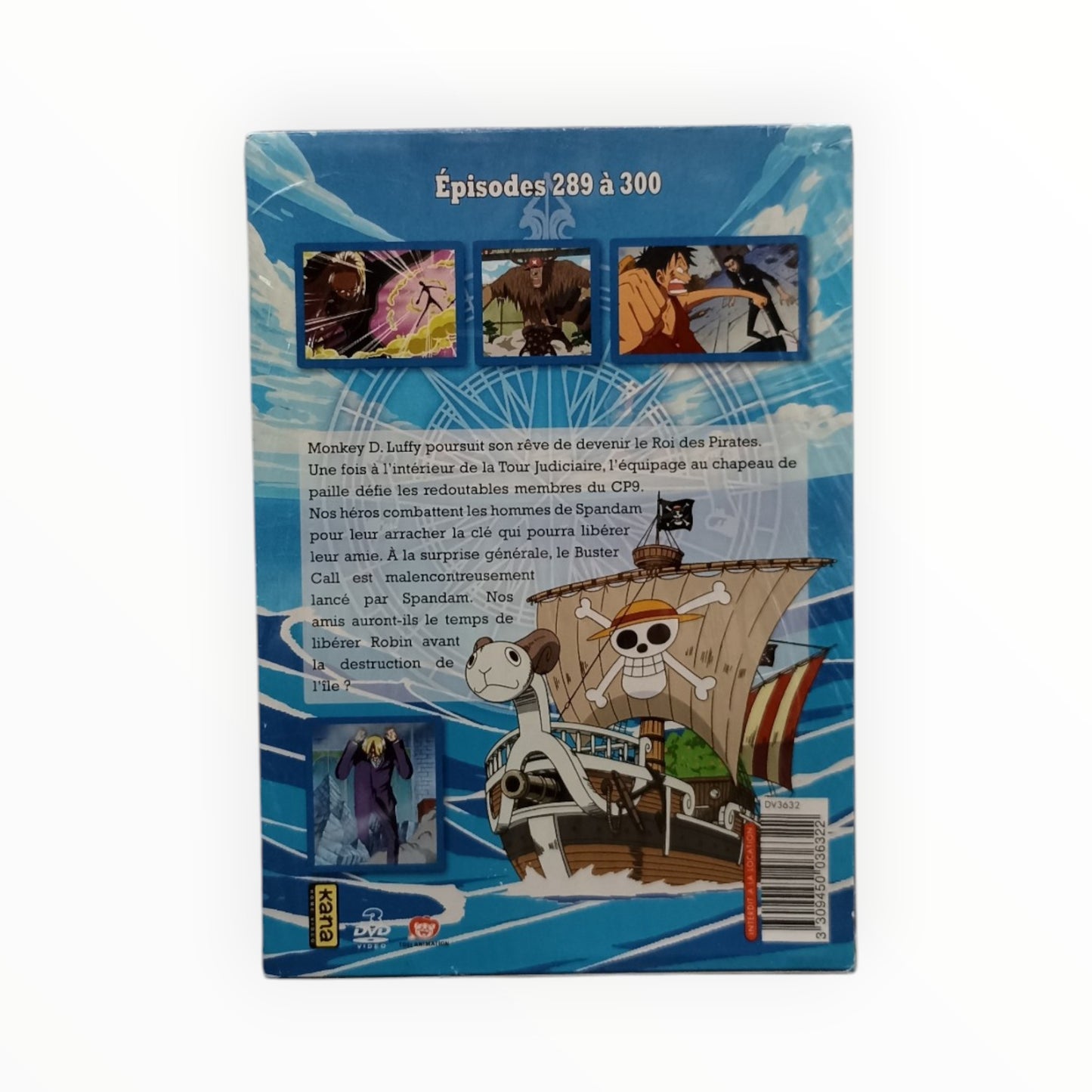 One Piece Water Seven Volume 6 DVD Collector Neuf Français