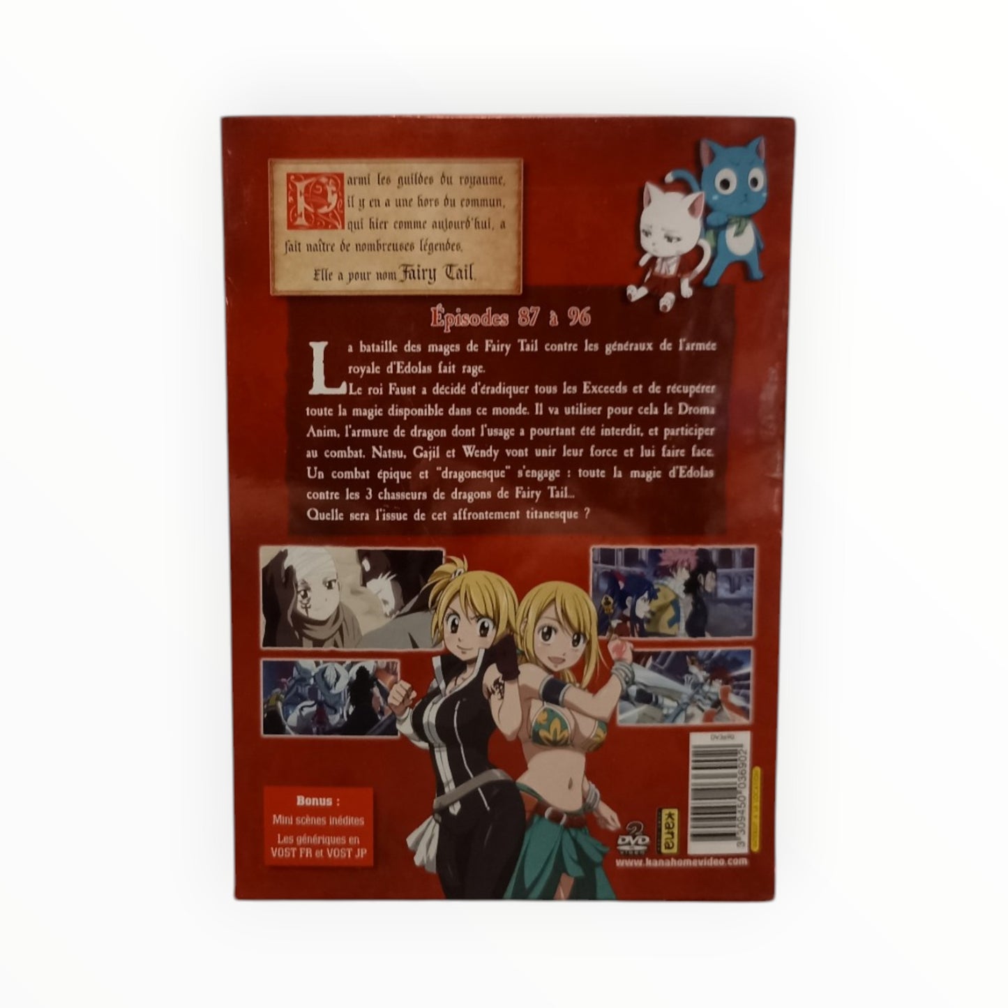 Fairy Tail : Volume 10 DVD Collector Neuf Français