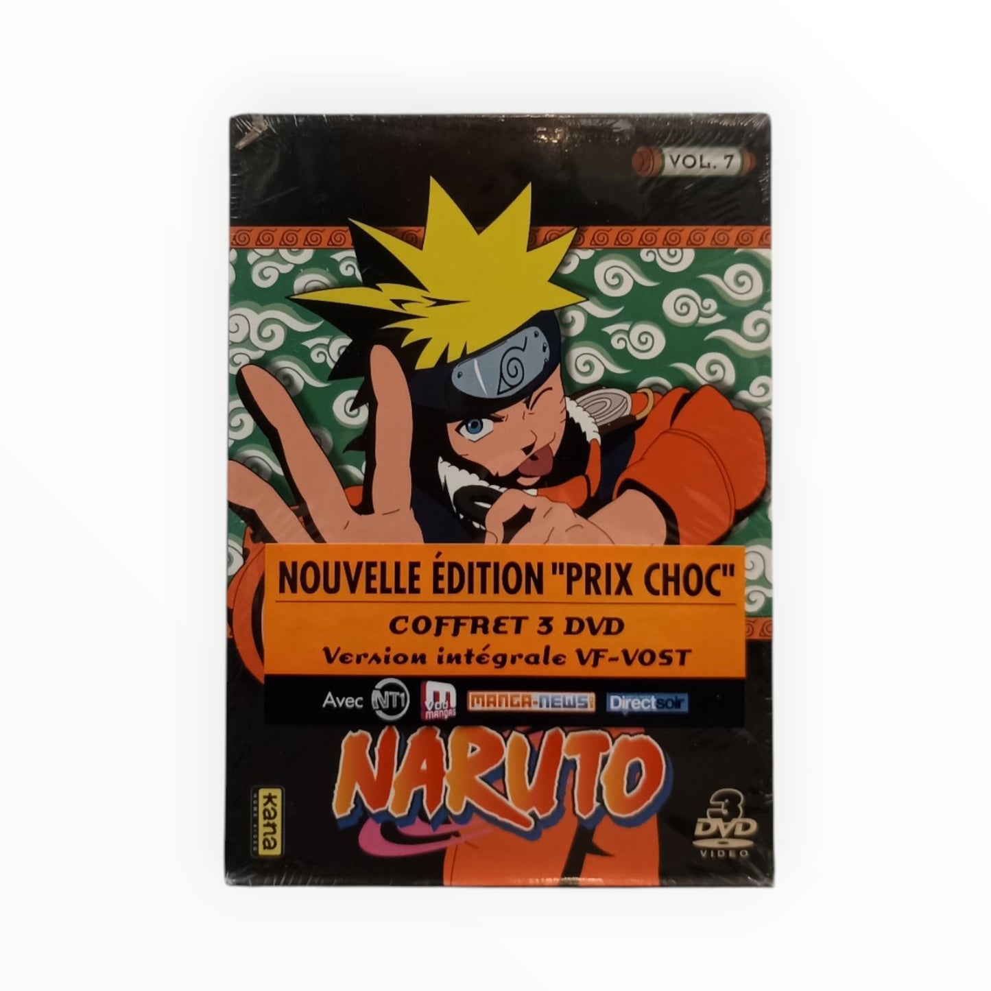 Naruto Volume 7 DVD Collector Neuf Français