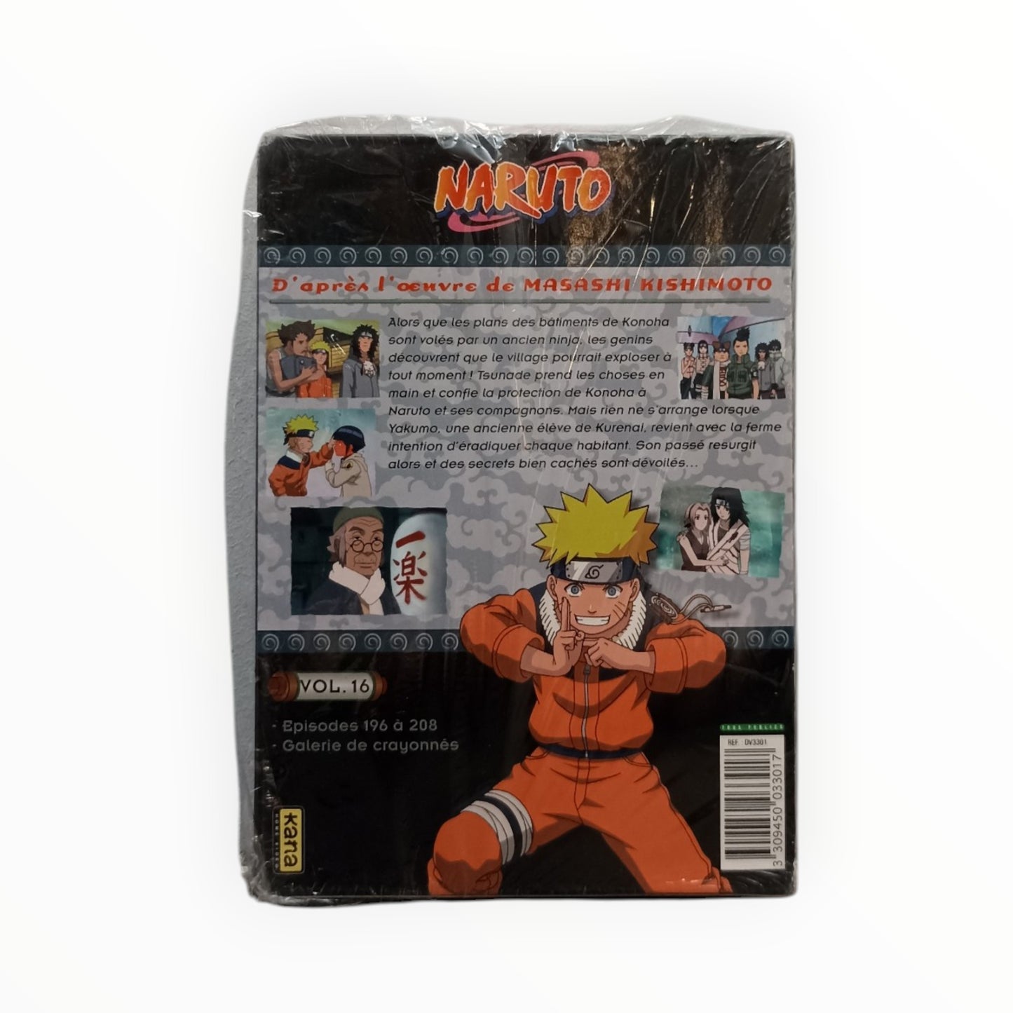 Naruto Volume 16 DVD Collector Neuf Français