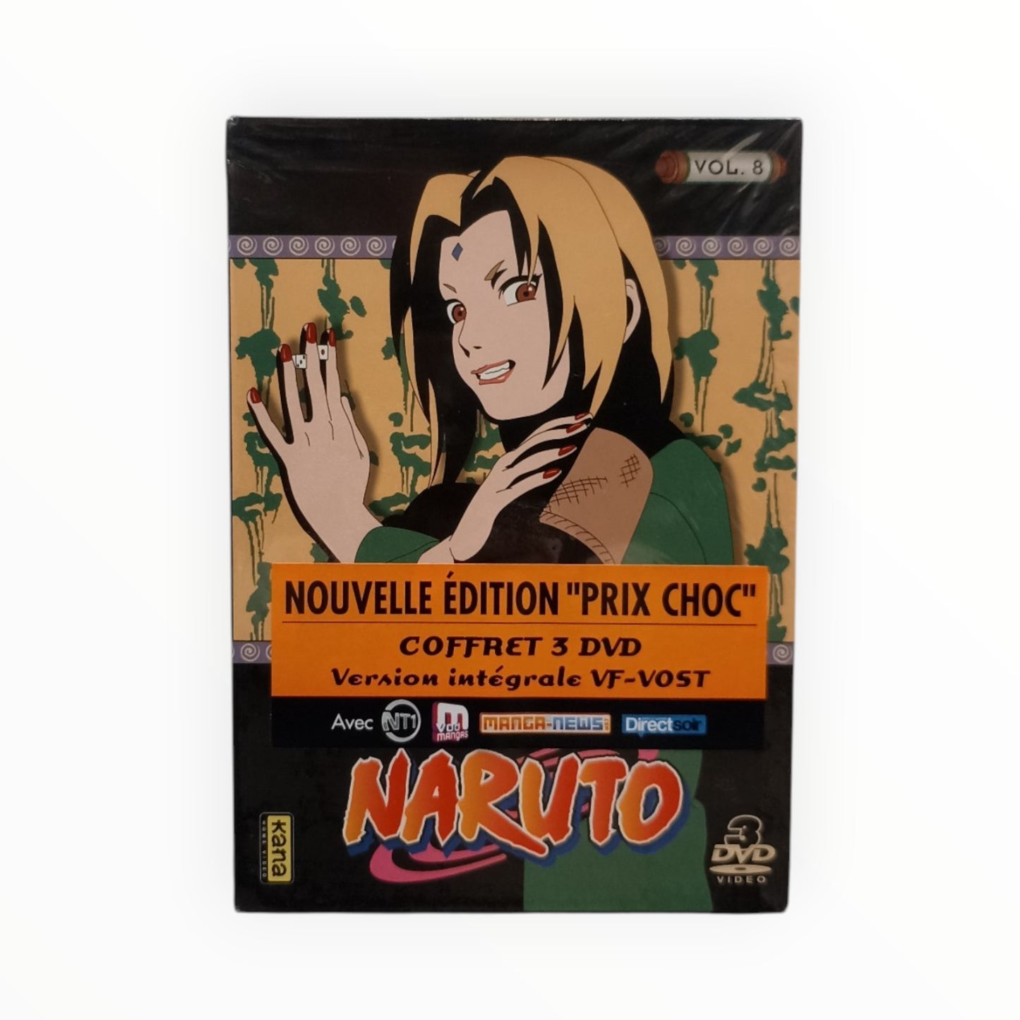 Naruto Volume 8 DVD Collector Neuf Français