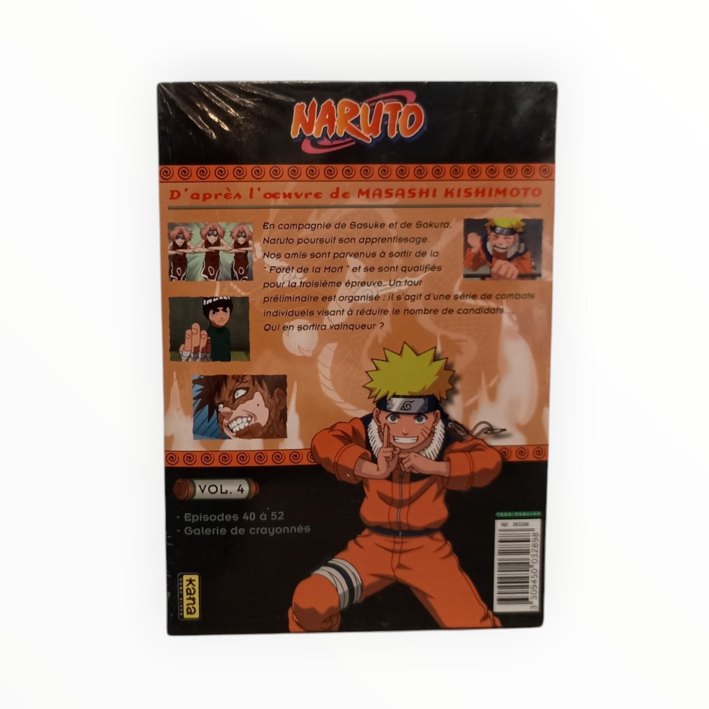 Naruto Volume 4 DVD Collector Neuf Français
