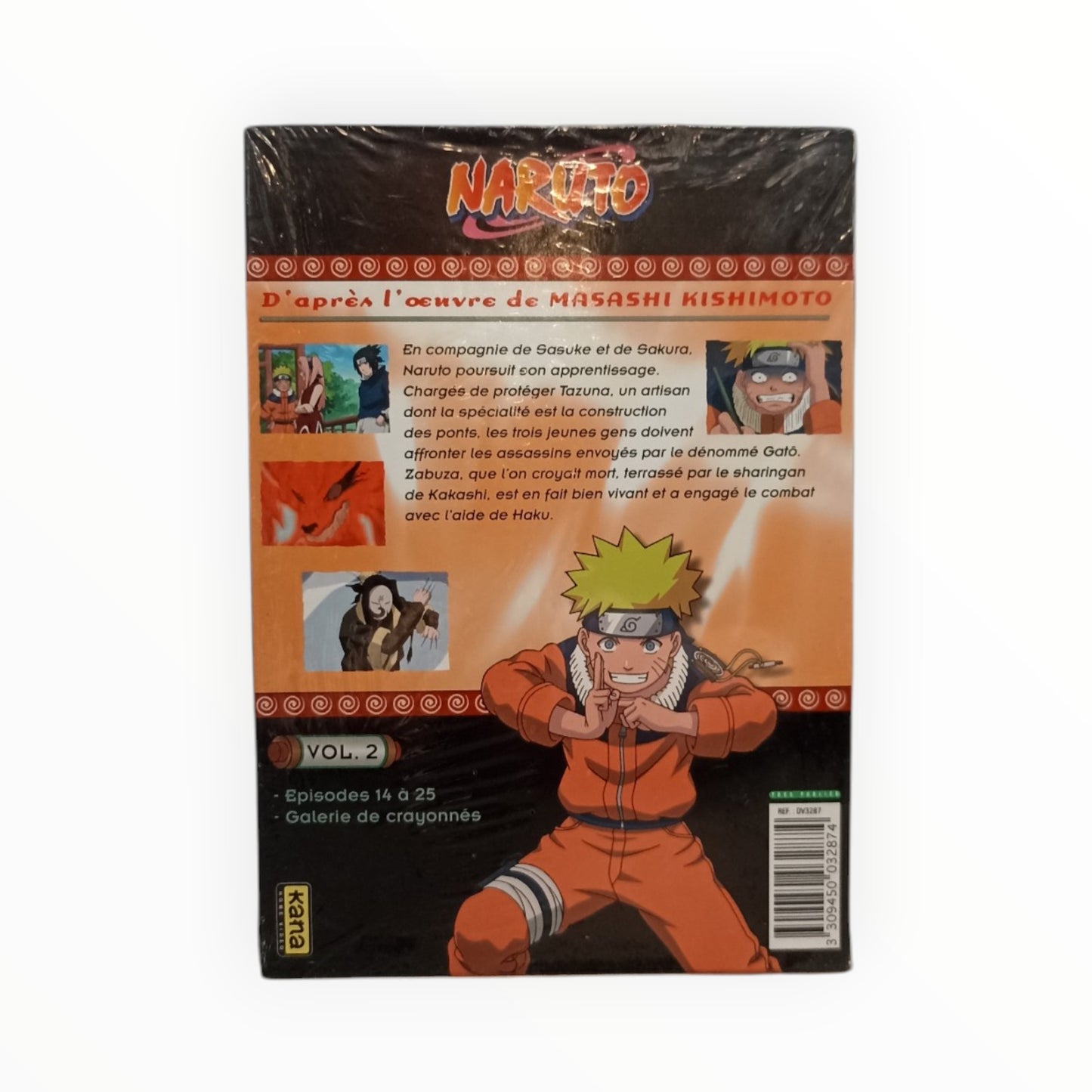 Naruto Volume 2 DVD Collector Neuf Français
