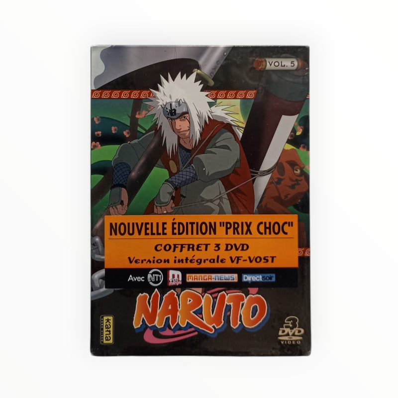 Naruto Volume 5 DVD Collector Neuf Français