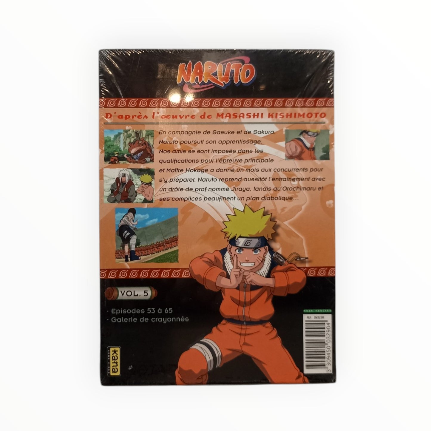 Naruto Volume 5 DVD Collector Neuf Français