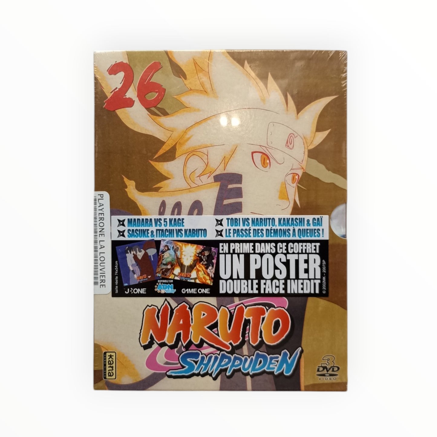 Naruto Shippuden Volume 26 DVD Collector Neuf Français