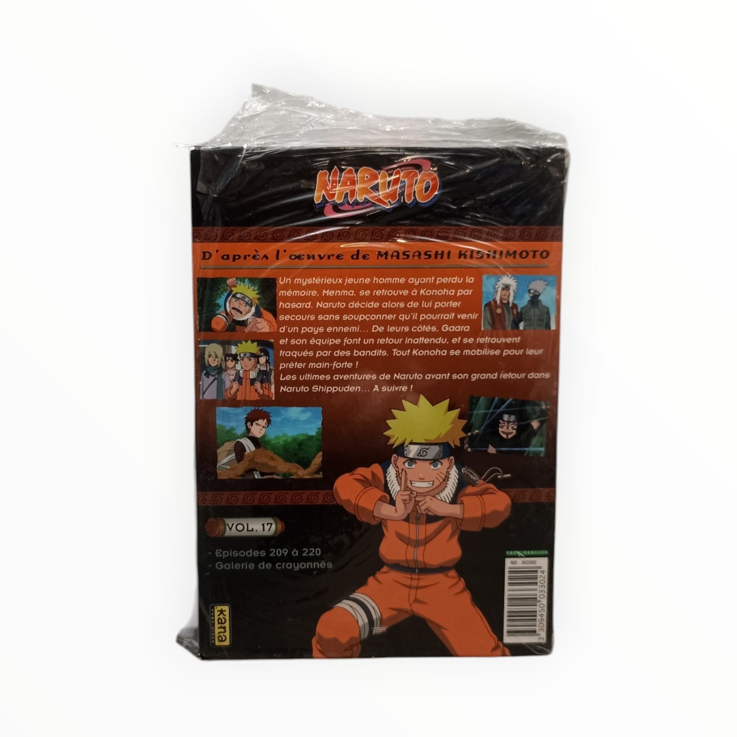 Naruto Volume 17 DVD Collector Neuf Français