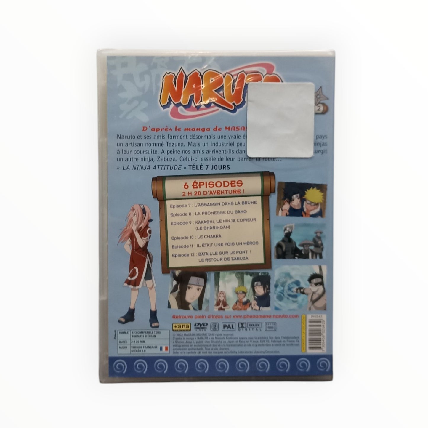 Naruto DVD Classic Neuf en Français