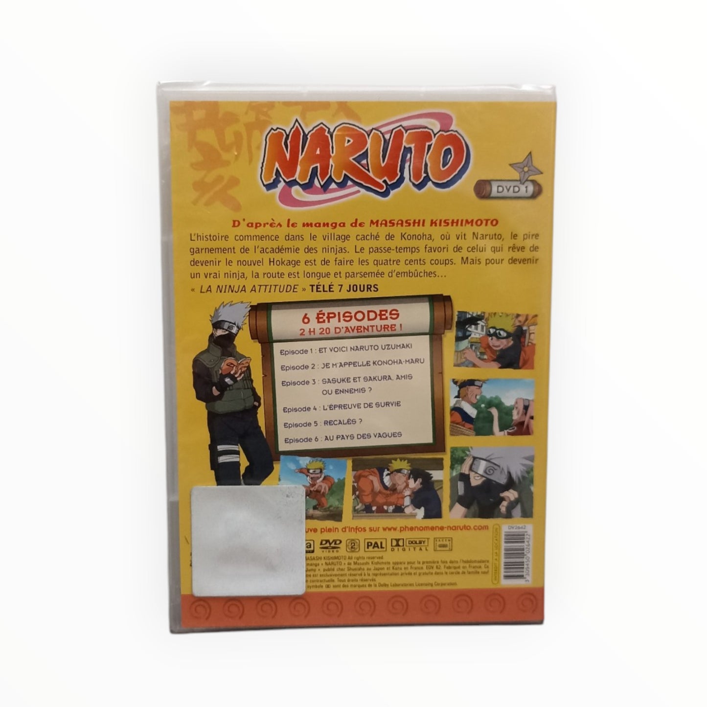 Naruto DVD Classic Neuf en Français
