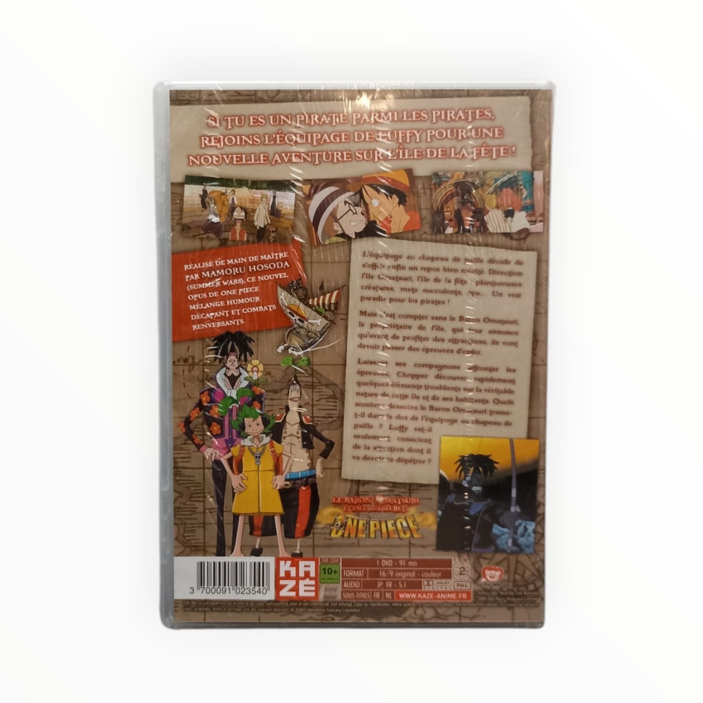 One Piece Le Baron Matsuri Et L'île aux Secrets DVD Classic Neuf en Français
