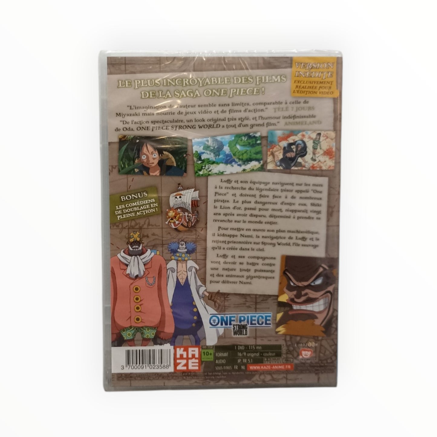 One Piece Strong World DVD Classic Neuf en Français