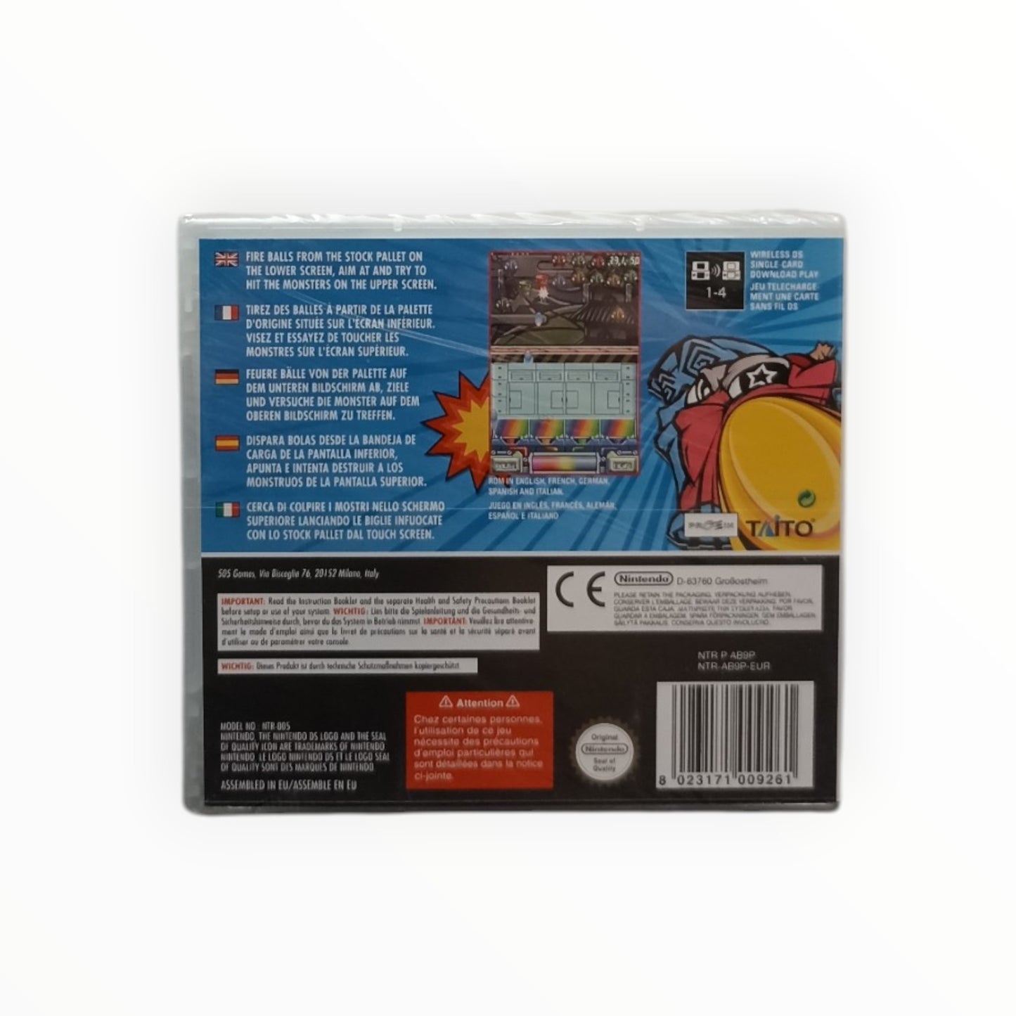 Monster Bomber Nintendo DS Neuf Sous Blister (FR)