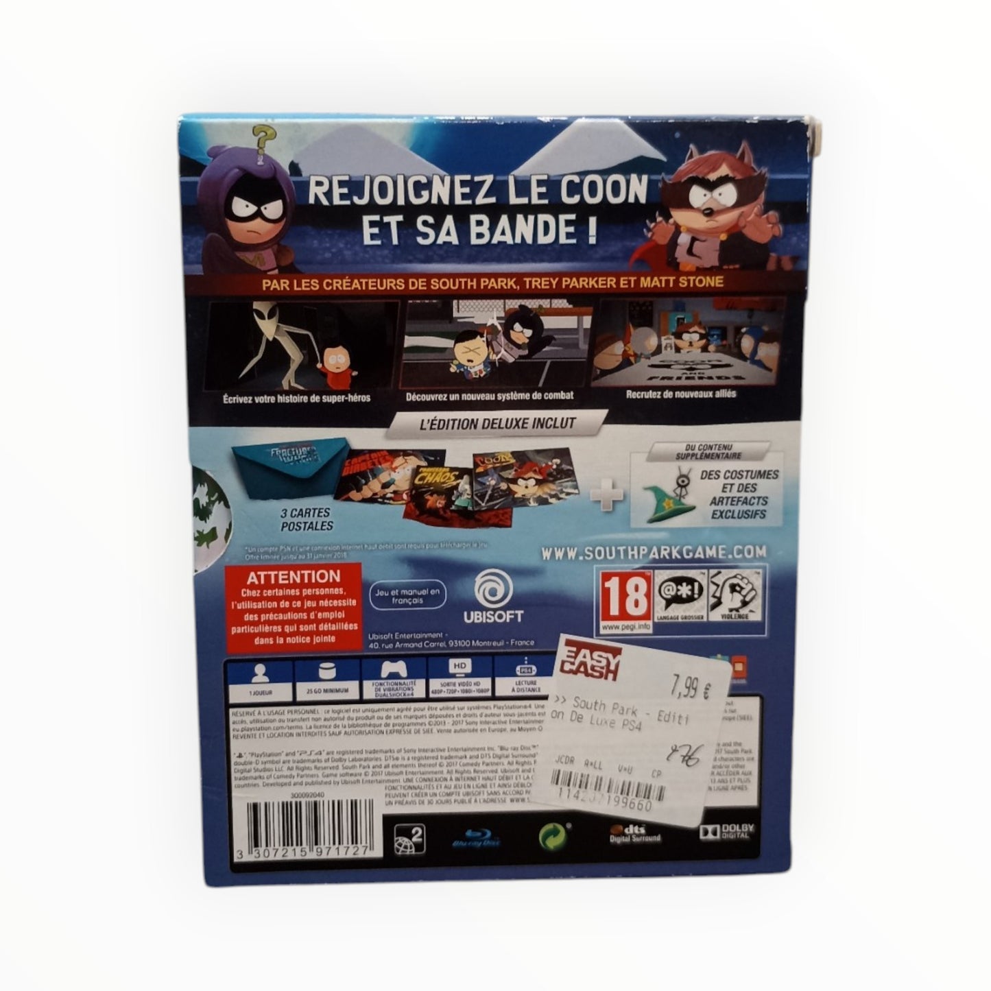 South Park L'annale Du Destin PlayStation 4 (PS4)