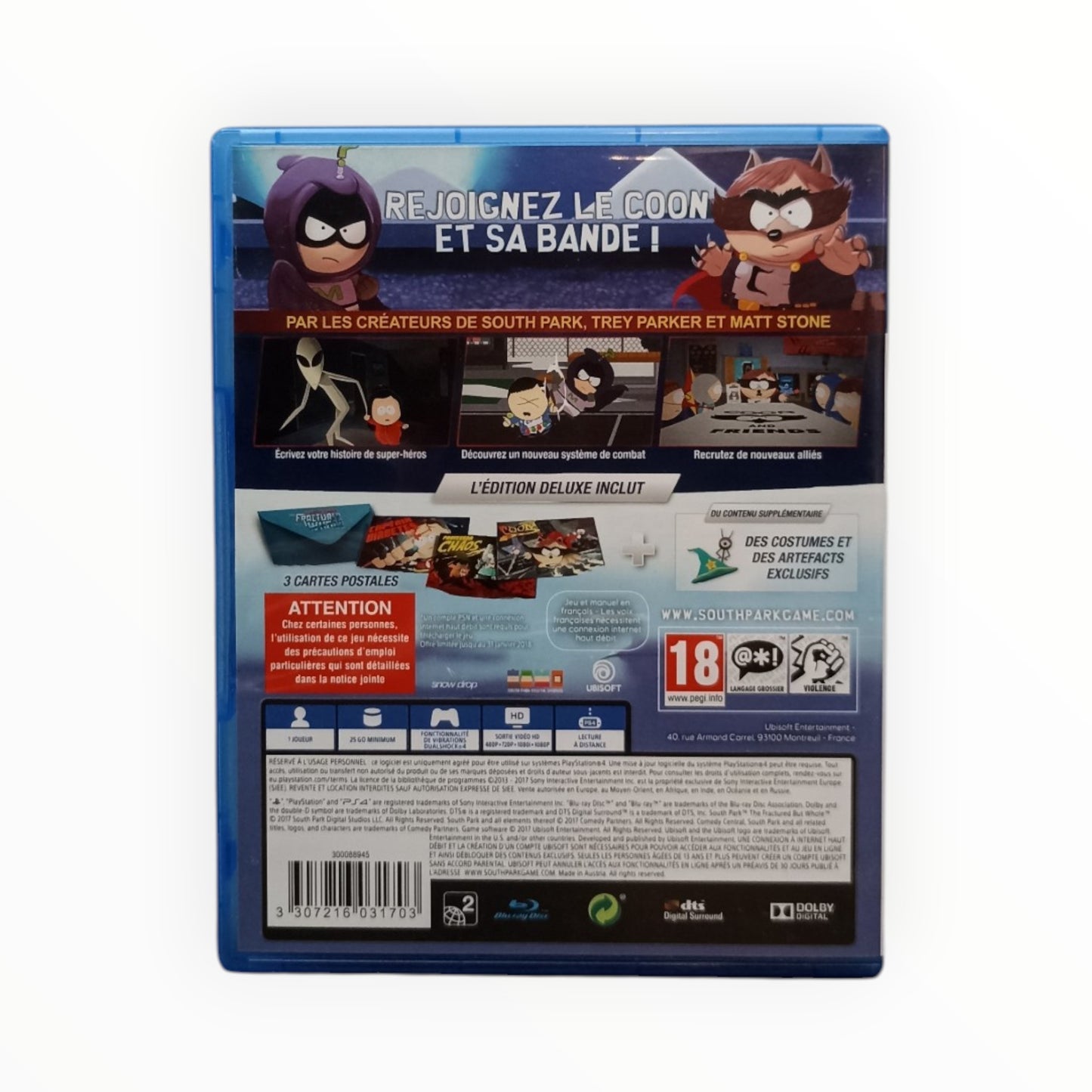 South Park L'annale Du Destin PlayStation 4 (PS4)