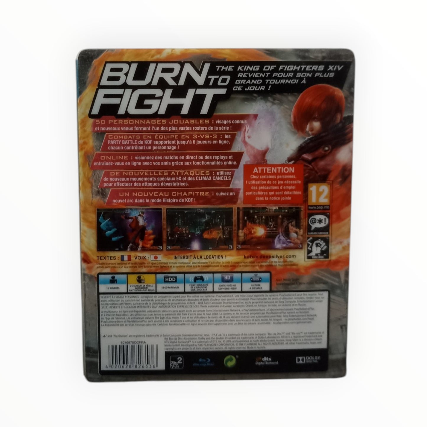 The king Of Fighters PlayStation 4 (PS4)