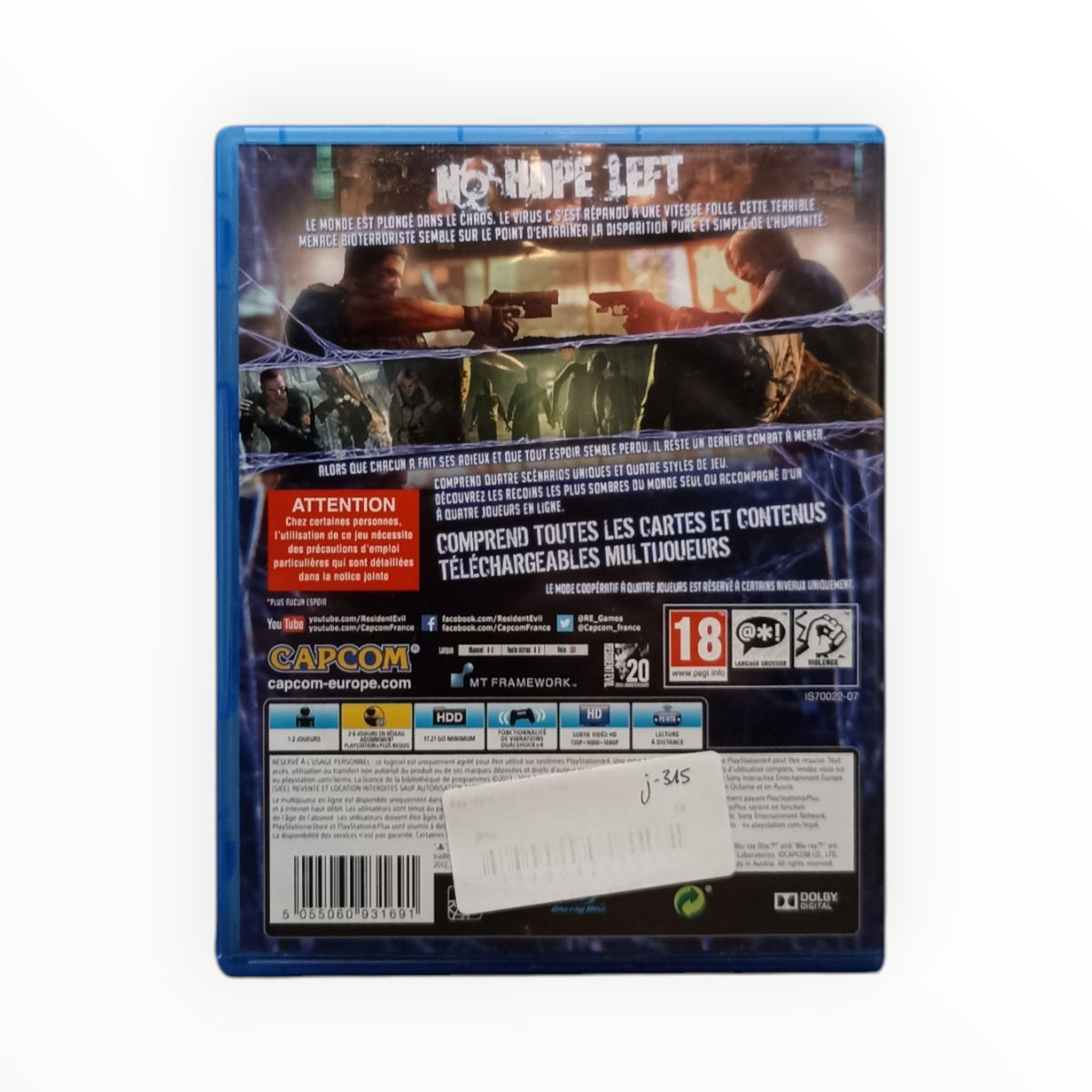 Resident Evil 6 PlayStation 4 (PS4)