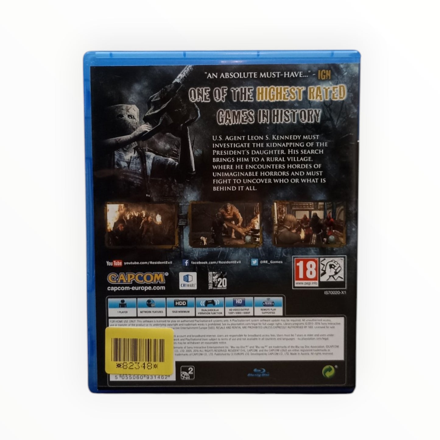Resident Evil 4 PlayStation 4 (PS4)