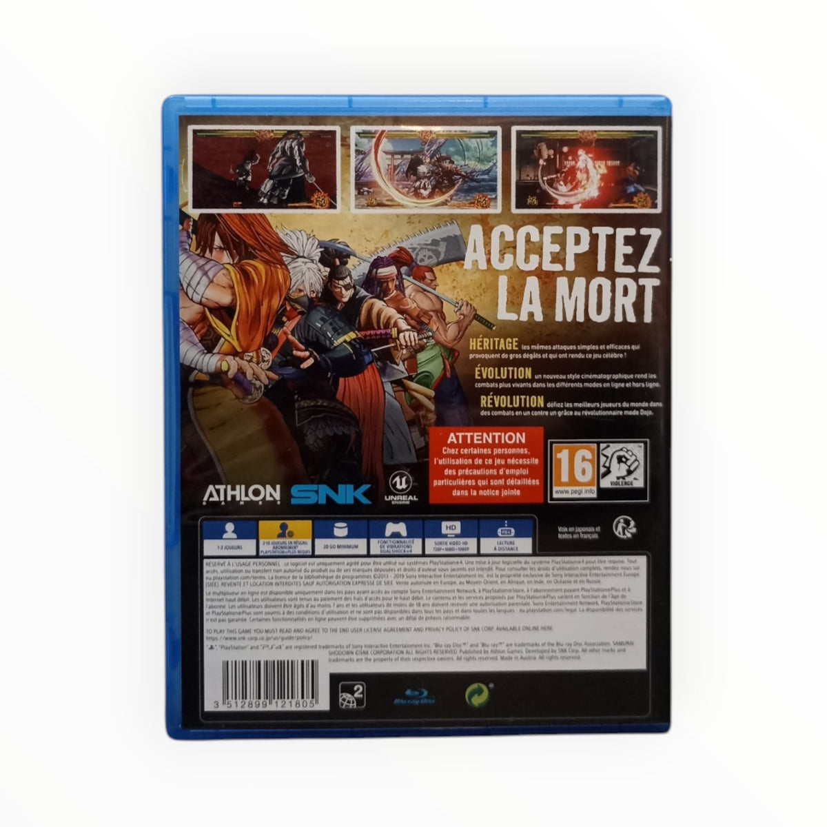 Samurai Shodown PlayStation 4 (PS4)