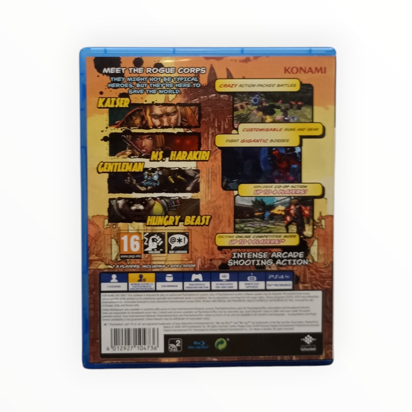 Contra PlayStation 4 (PS4)