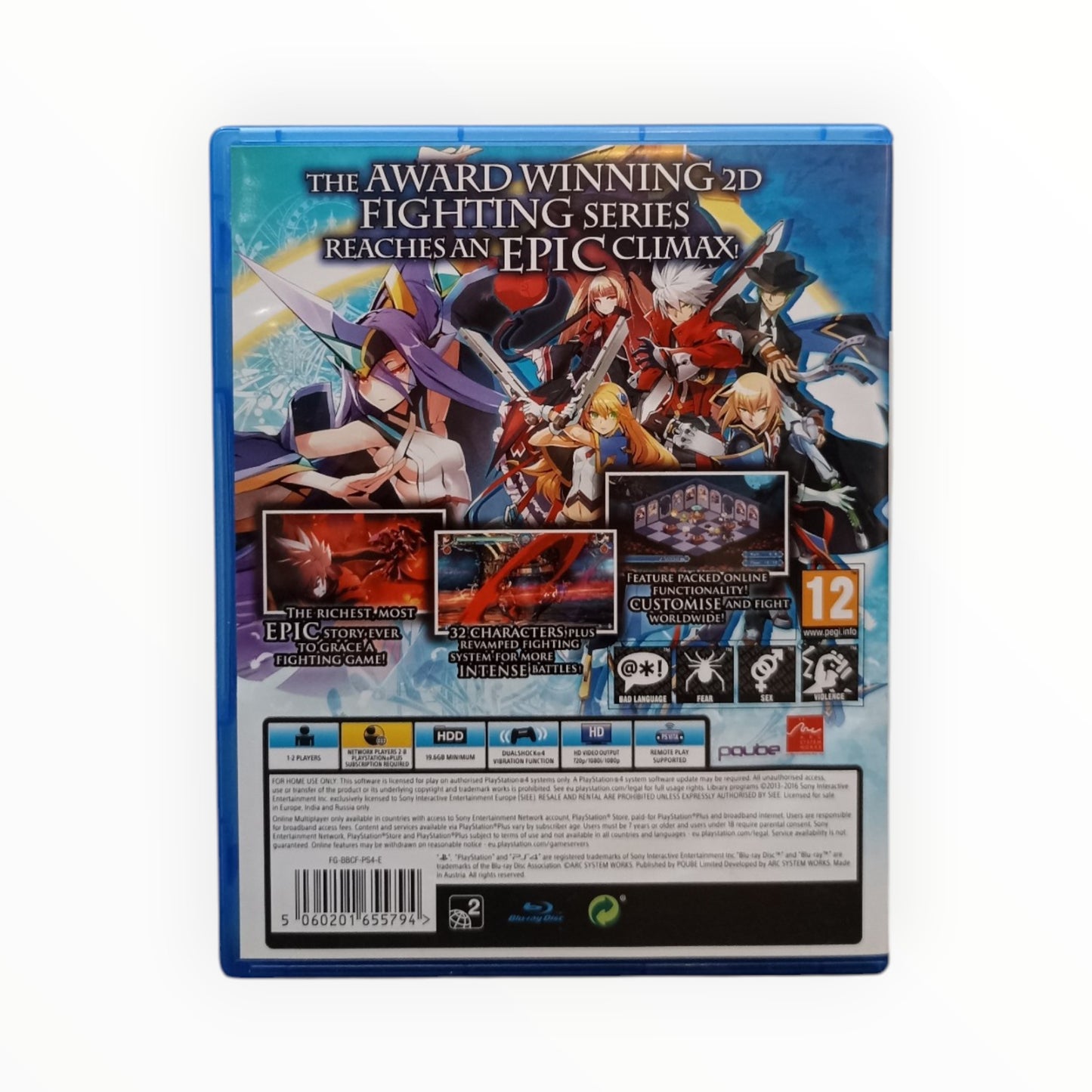 Blazblue PlayStation 4 (PS4)