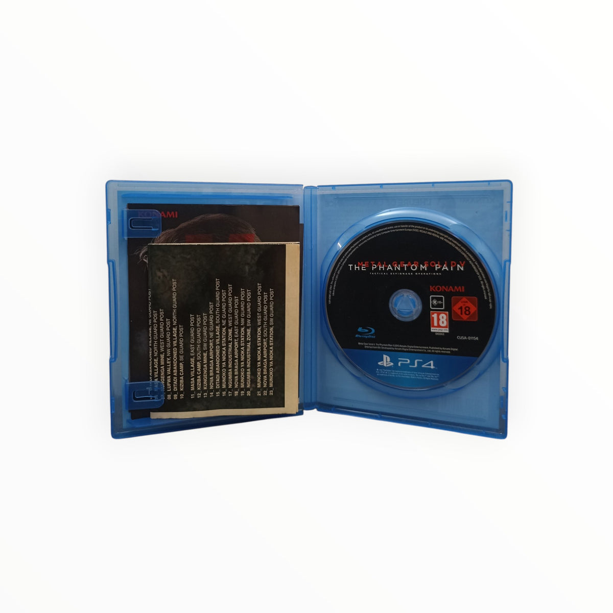 Metal Gear Solid V The Phantom Rain PlayStation 4 (PS4)