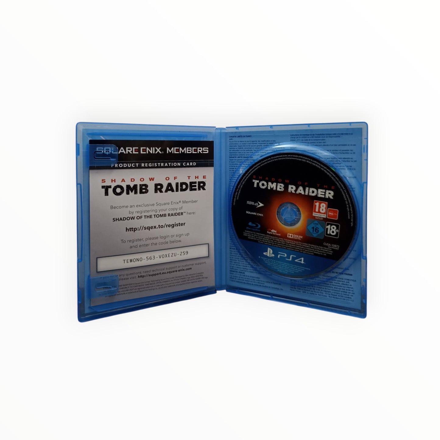 Shadow Of the Tomb Raider PlayStation 4 (PS4)