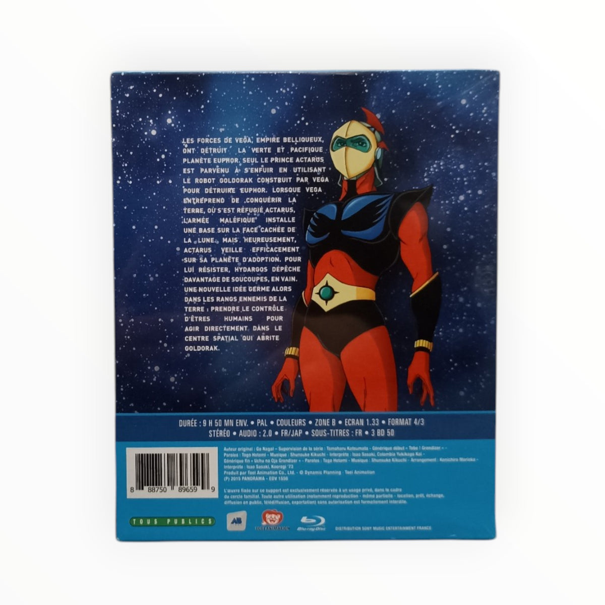 Goldorak Coffret 1 DVD Collector Neuf Français Blu-Ray