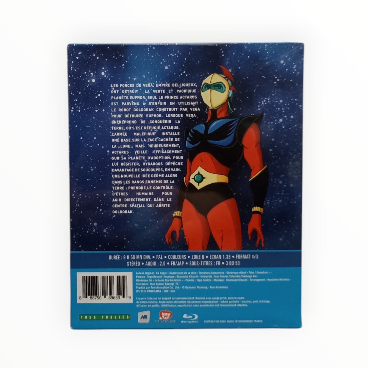 Goldorak Coffret 1 DVD Collector Neuf Français Blu-Ray