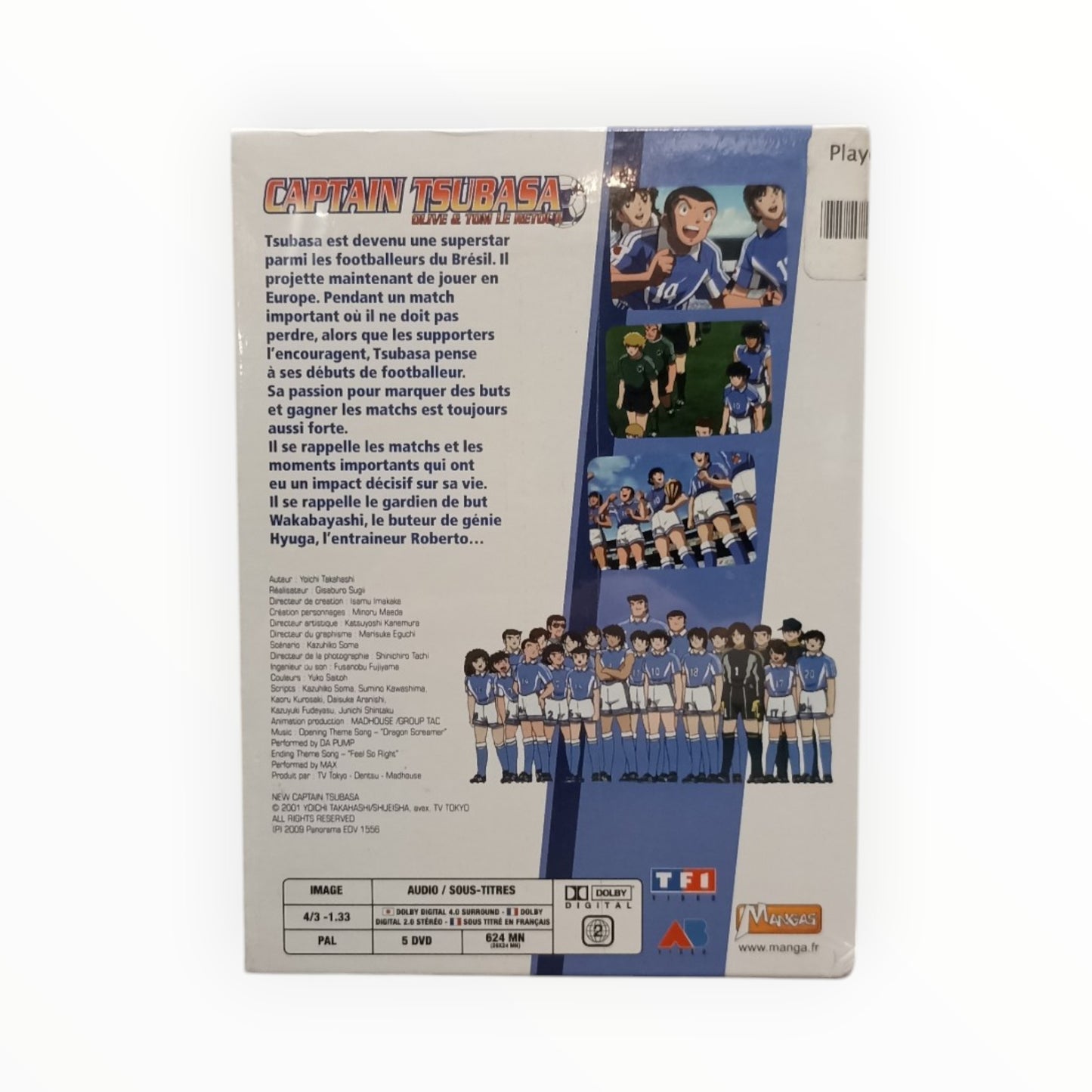 Captain Tsubasa Olive & Tom Box 2 DVD Collector Neuf Français