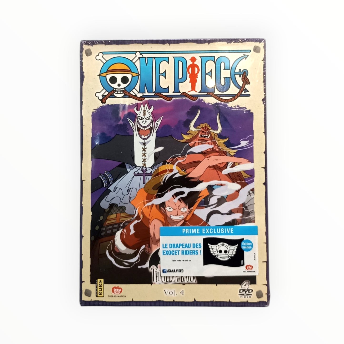 One Piece Thriller Bark Volume 4 DVD Collector Neuf Français