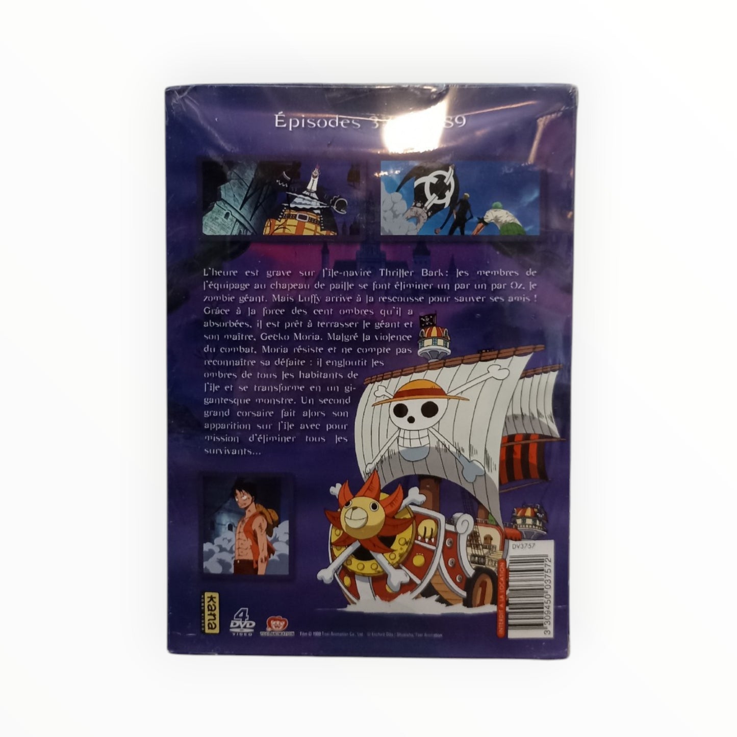One Piece Thriller Bark Volume 4 DVD Collector Neuf Français
