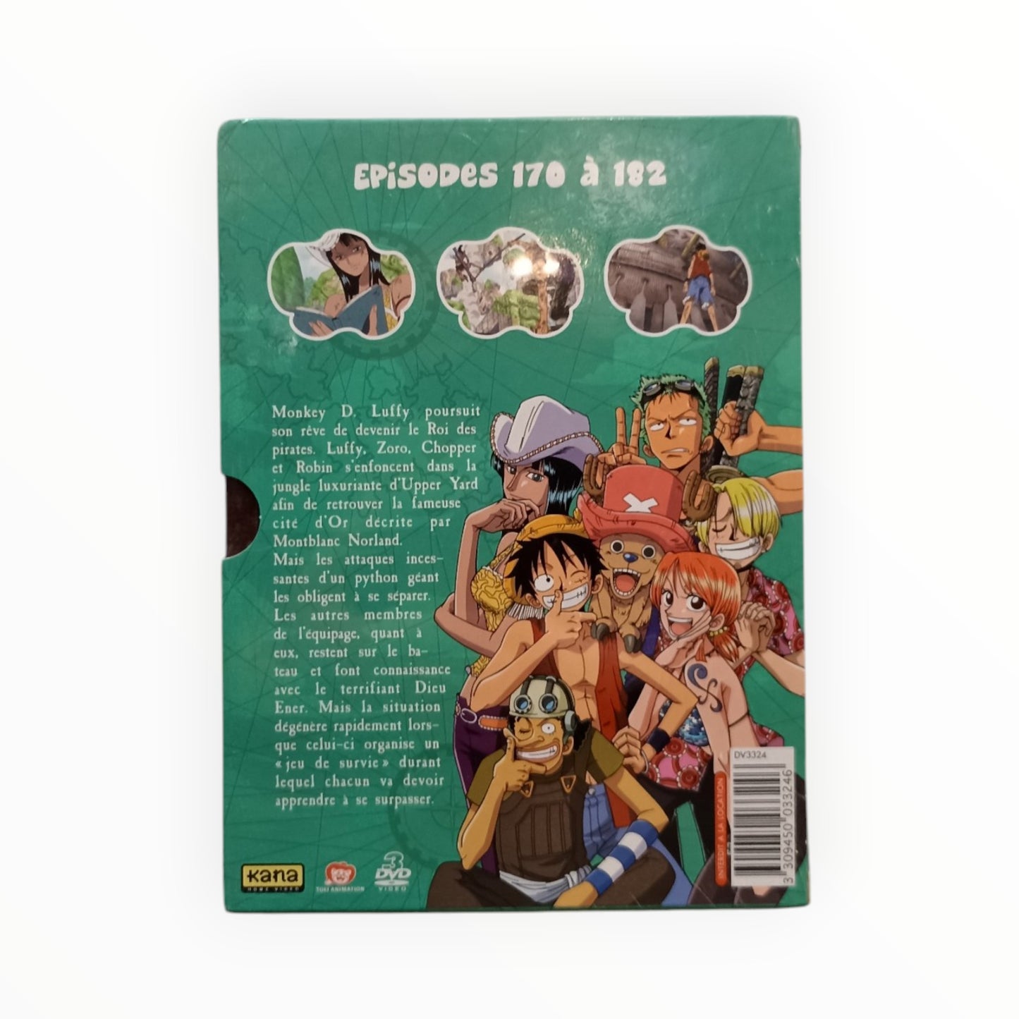 One Piece Skypiea 3 DVD Collector Neuf Français