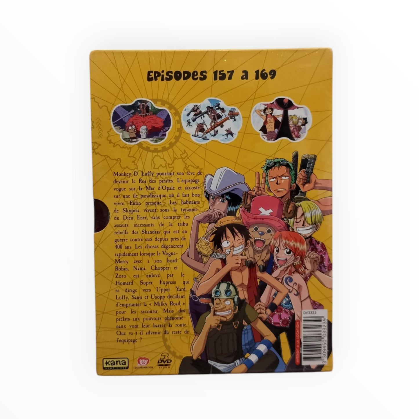 One Piece Skypiea 2 DVD Collector Neuf Français