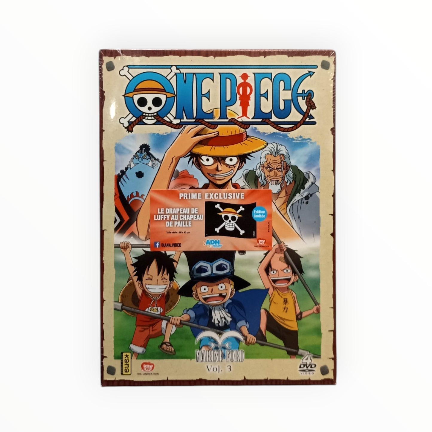 One Piece Marine Ford Volume 3 : Episode 498 à 516 DVD Collector Neuf Français