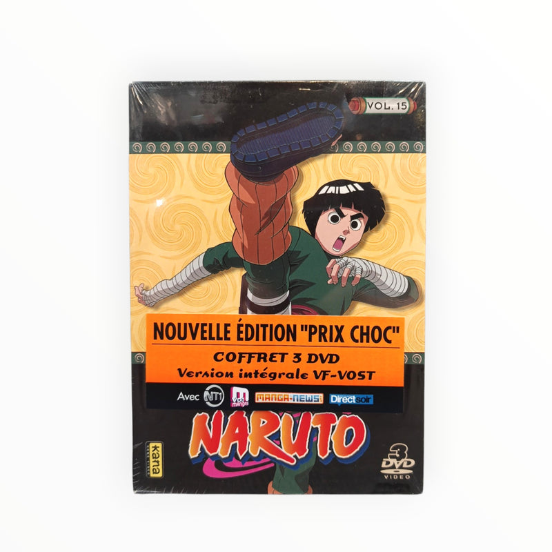 Naruto Volume 15 DVD Collector Neuf Blister FRA