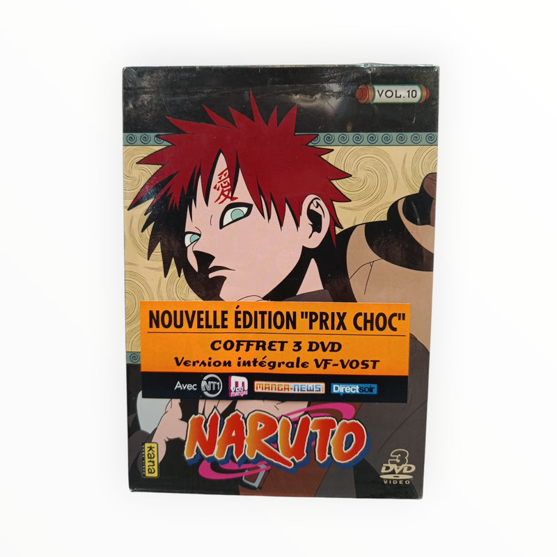 Naruto Volume 10 DVD Collector Neuf Blister FRA