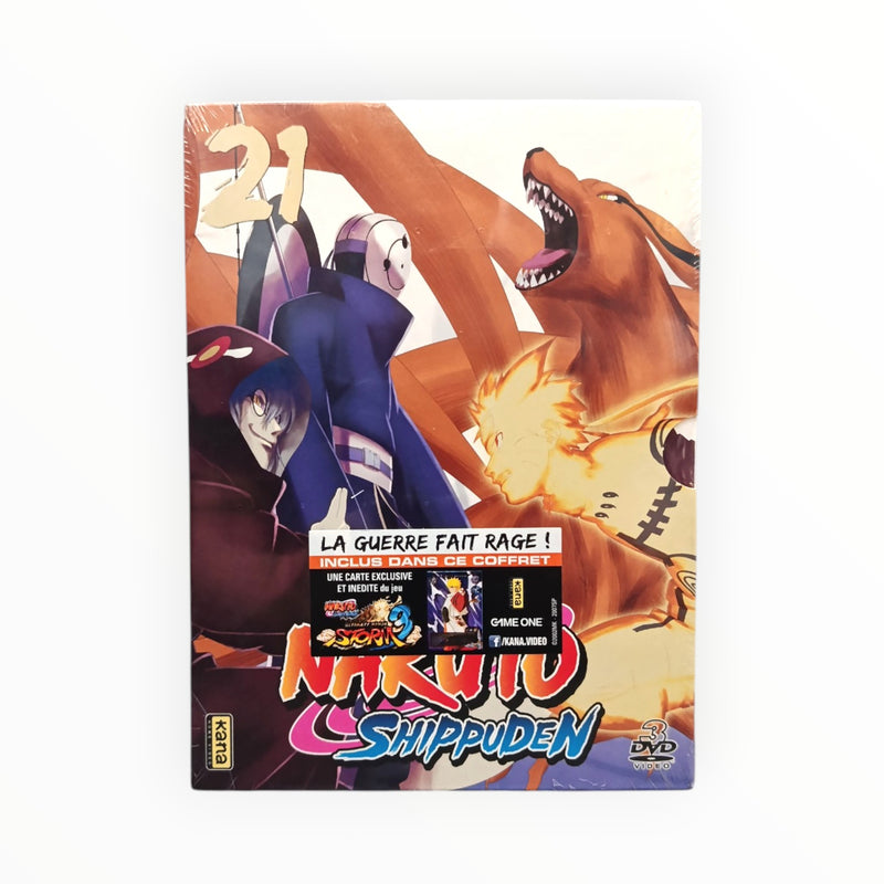 Naruto Shippuden 21 DVD Collector Neuf Blister FRA