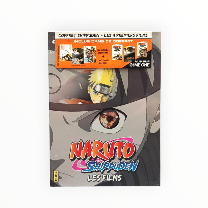 Naruto Shippuden Les films DVD Collector Neuf Blister FRA