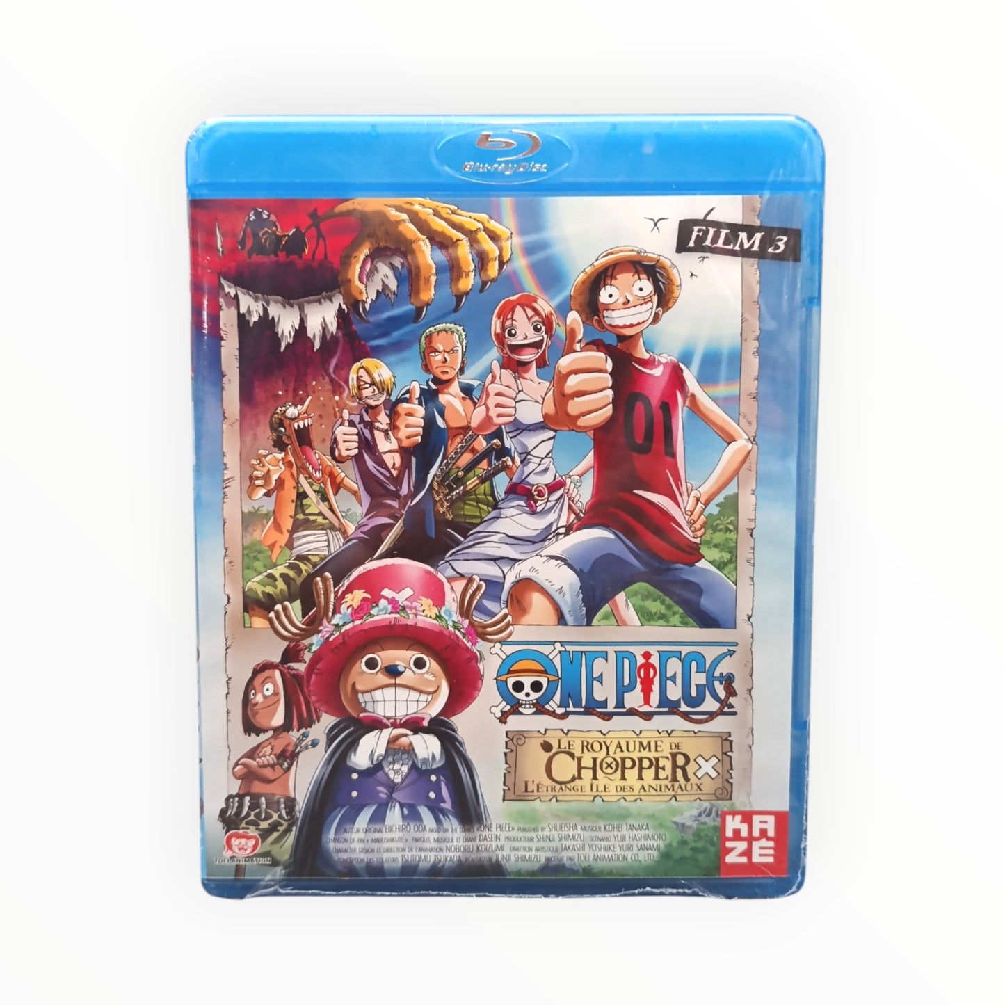 One piece film 3 DVD classique neuf sous blister et en français.