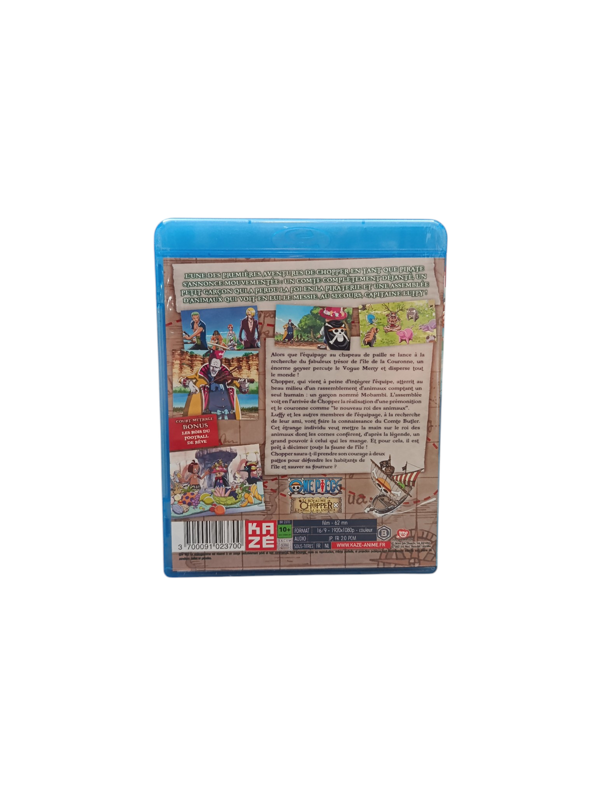 One piece film 3 DVD classique neuf sous blister et en français.