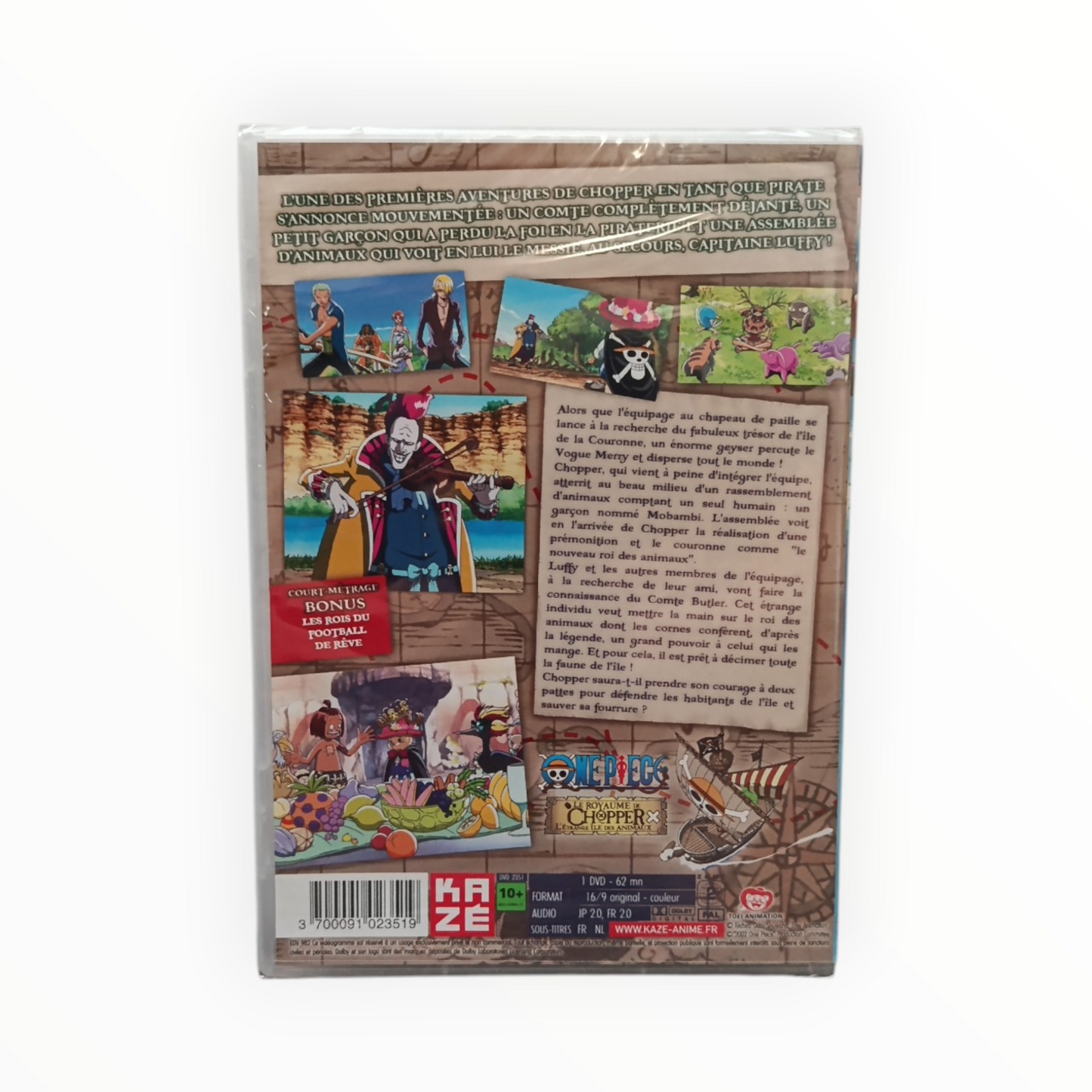 One Piece Le Royaume Chopper DVD Collector Neuf Français
